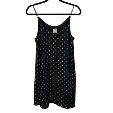 Y2K Vtg Blue Rain Babydoll Dress Slip Floral Fairy Bohemian Whimsigoth Grunge M