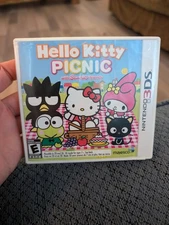 Hello Kitty Picnic With Sanrio Friends (Nintendo 3DS, 2012) Replacement Case
