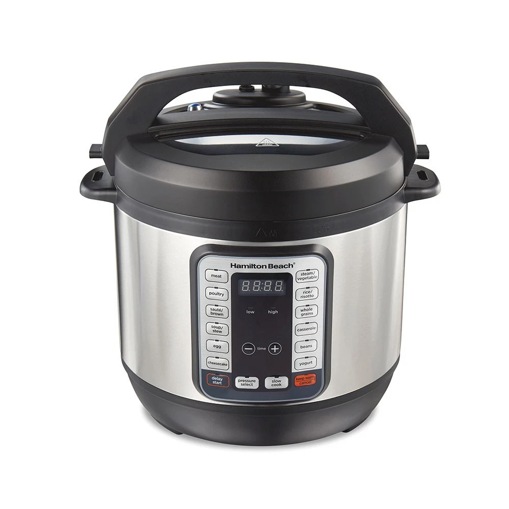 Hamilton Beach QuikCook 8Qt Pressure Cooker Stainless Steel Slow Cook Technology
Opens in a new wind