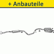 Auspuff Auspuffanlage für FORD ESCORT 1.8 2.0 105/130/148PS 1991-1995