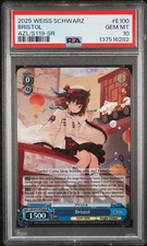 2025 WEISS SCHWARZ AZUR LANE VOL.2 SR E100 BRISTOL PSA 10