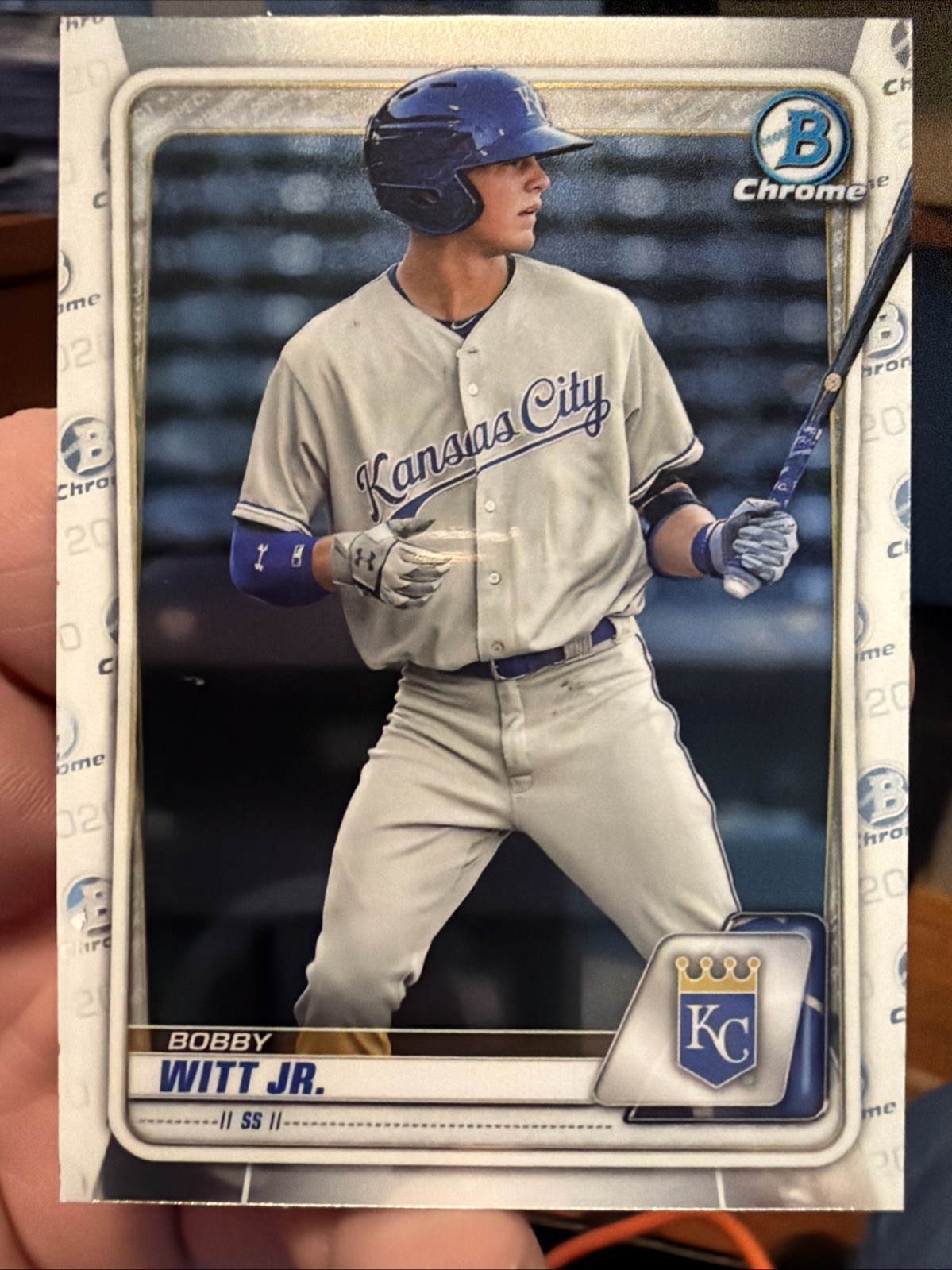 2020 Bowman - Chrome Prospects Bobby Witt Jr. #BCP-25 (RC)