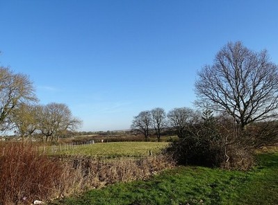 Photo A2 Fields beside the B6173 at Tanfield Lea Stanley/NZ1952 On the  c2022