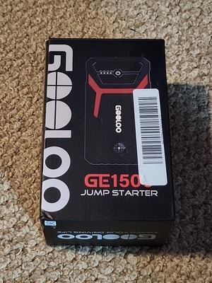 GOOLOO Car Jump Starter, 1500A Peak 12V Portable Battery Jumper Box