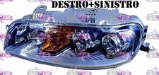 COPPIA FARI FANALE PROIETTORE DX+SX H1-H1 S/FEND PRED REG ELETT FIAT PUNTO 01>03