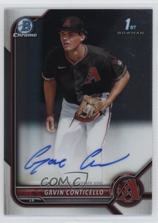 2022 Bowman Chrome Prospect Auto Gavin Conticello #CPA-GC Auto zo6