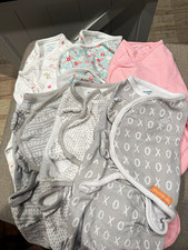 aden anais essentials SwaddleMe Swaddle Lot of 6, 0-3M SM/MED
