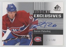 2011 SP Game Used Edition Rookie Exclusives /100 Aaron Palushaj #RE-AP Auto 2o7