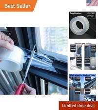 Transparent Window Weather Sealing Tape 2 Inch x 33 FT Weather Stripping
