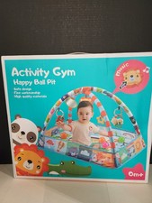 Baby Play Mat Activity Gym Happy Ball Pit Music Teethers Mirror 0 Pink New