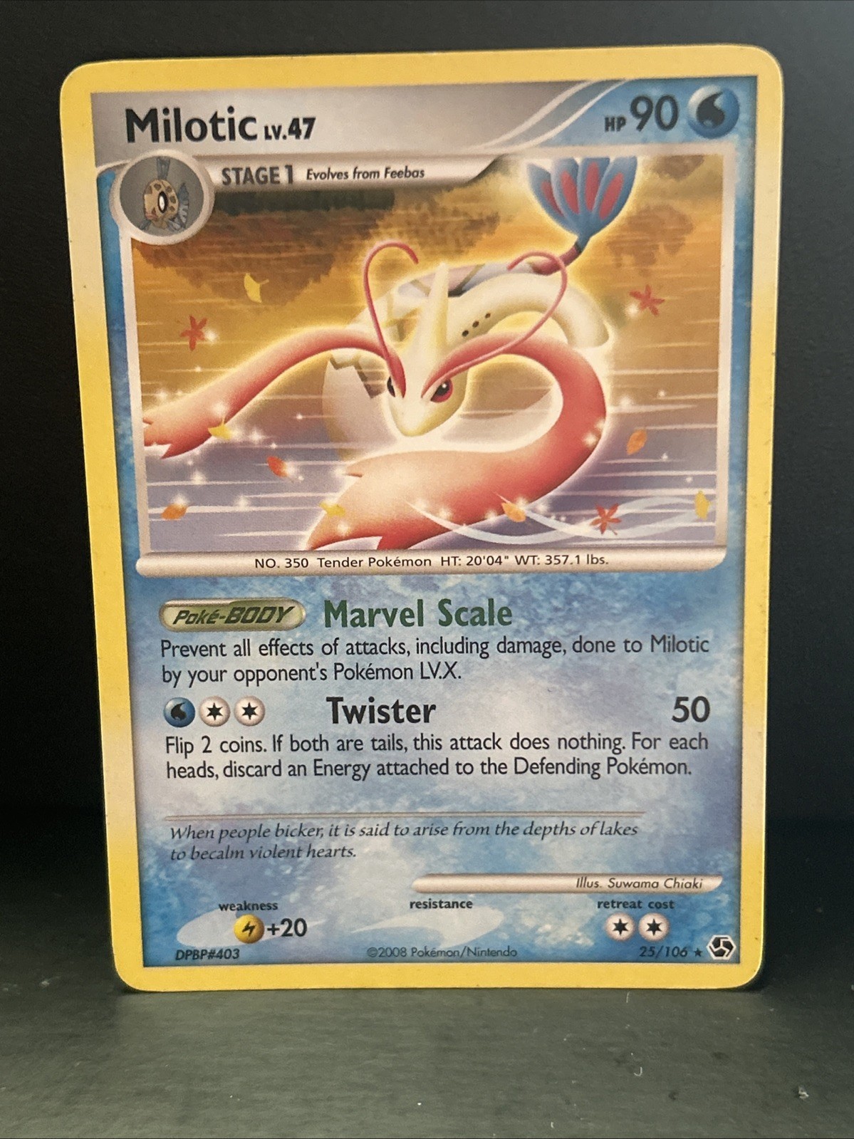 Milotic 25/106 Pokemon Great Encounters