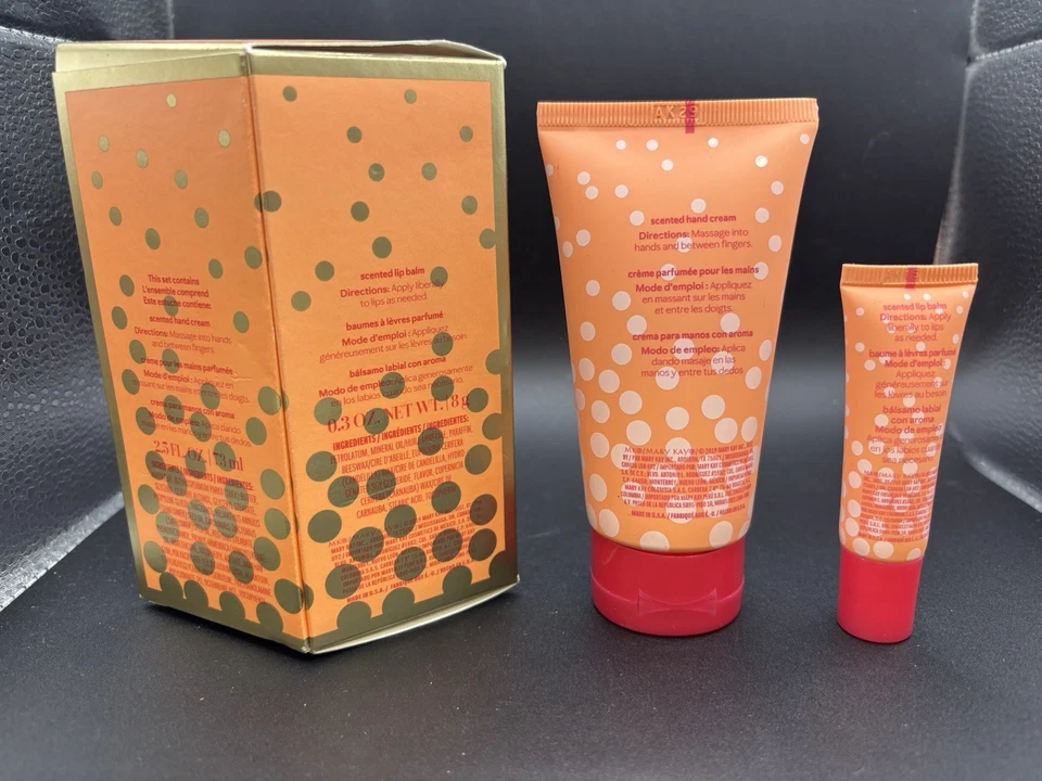 Conjunto de presente sorvete cítrico Mary Kay ~ 2,5 oz creme para as mãos + 0,3 oz. Bálsamo labial FRETE GRÁTIS - Imagem 2 de 2