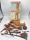 VTG Marx Johnny West Chief Cherokee #2063 w/ Complete Accessories & Box 1965