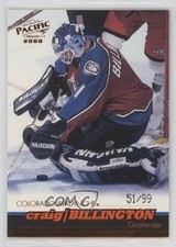 1999-00 Pacific Copper 51/99 Craig Billington #100 1h6a