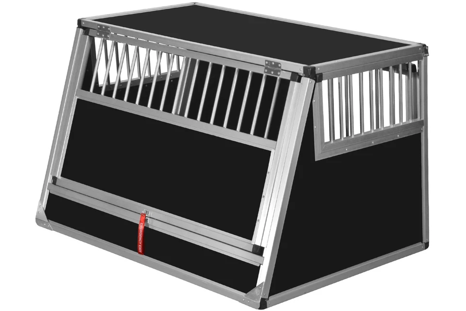 N79 Hundetransportbox Gitterbox Aluminium Transportbox Hundebox Alubox Autobox - Bild 4 von 4