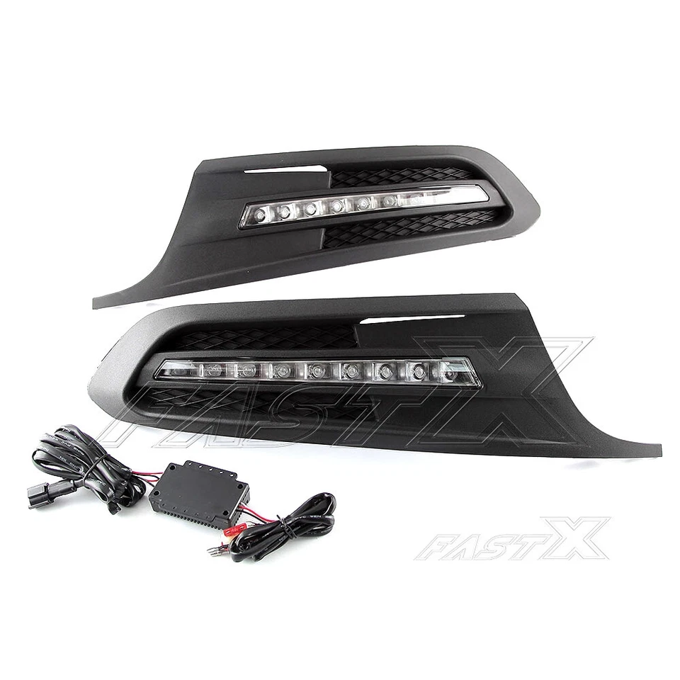 Luces antiniebla LED DRL diurnas para Volkswagen Jetta 2011 2012 2013 2014 Foto 2 de 4