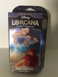 Disney Lorcana The First Chapter Starter Deck Sapphire & Steel