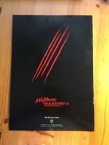 A Nightmare on Elm Street 2: Freddys Revenge Japanese Souvenir Program (1985) - Picture 4 of 7