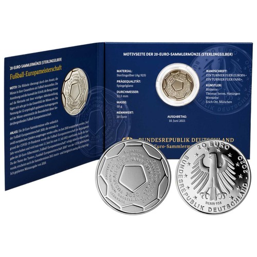 20 Euro Monete Commemorative Germania Argento PP A Scelta Piastra Lucida - Bild 23 von 47