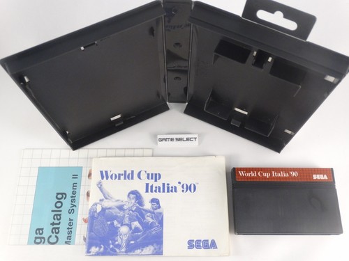 WORLD CUP ITALIA '90 1990 SEGA MASTER SYSTEM PAL EU EUR ITA ITALIANO COMPLETO - Picture 5 of 6