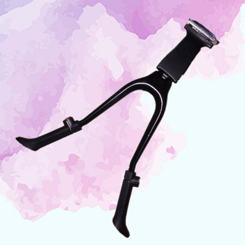 Adjustable Pins Bike Stand Center Mount Kick for Kids Double Kickstand
