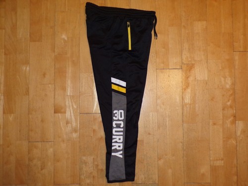 NBA Mens GOLDEN STATE WARRIORS Basketball Athletic Gym Zippered Pants CURRY #30 - Imagen 4 de 12