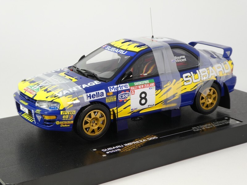 Sunstar Subaru Impreza 555 #8 Bourne Rally New Zealand 1997