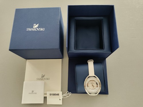 OROLOGIO DONNA SWAROVSKI CRYSTALLINE OVAL WHITE MODELLO 5158548 - Foto 4 di 7