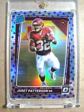 2021 Jaret Patterson Panini Donruss Optic Rated Rookie Stars Prizm RC MINT 🔥🔥