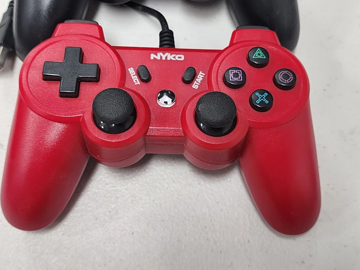 Red and Black Pair Nyko Core Controller 83069 E09 USB