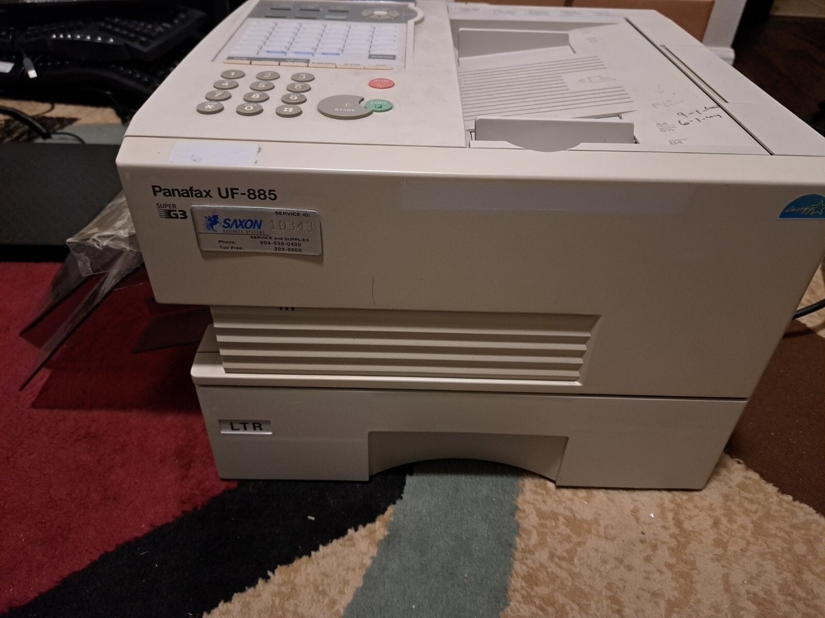 Panasonic Panafax UF-885 Fax/Copy Machine. PLEASE READ