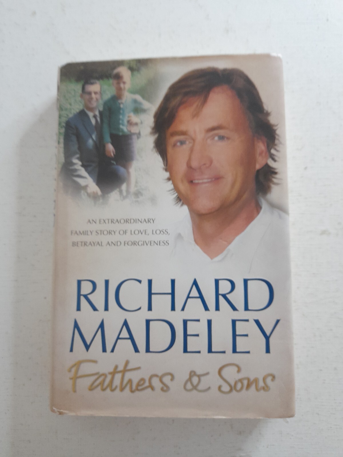 Richard Madeley Signed Autograph Book Fathers & Sons Hardback Television present