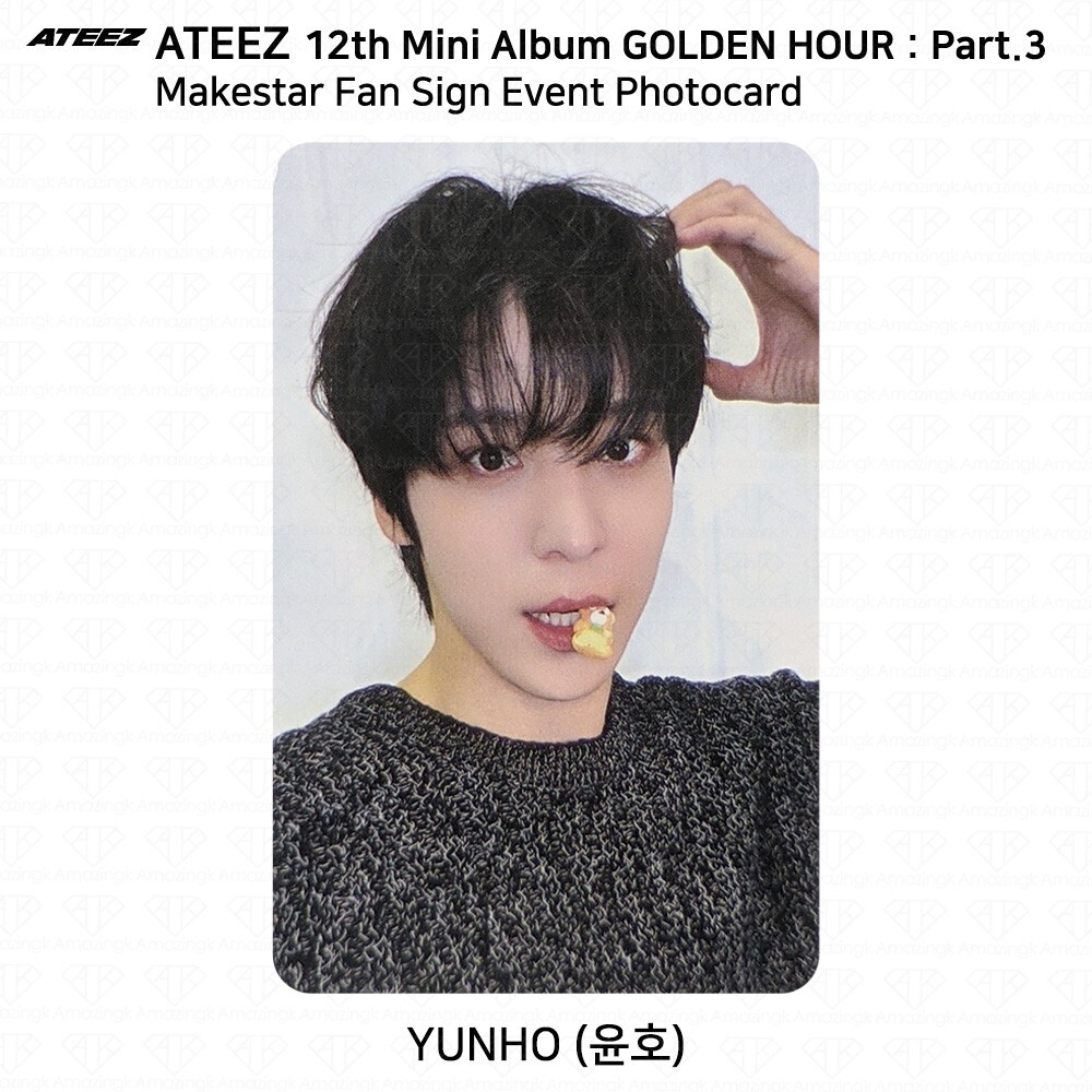 ATEEZ The 12th Mini Golden Hour Part.3 Makestar Fan Sign Event