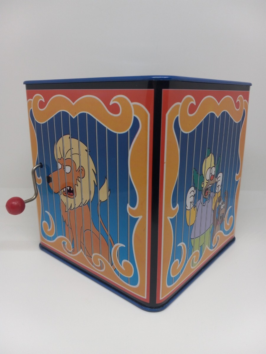 The Simpsons Krusty The Clown in a Box Jack in the Box 2002 Super