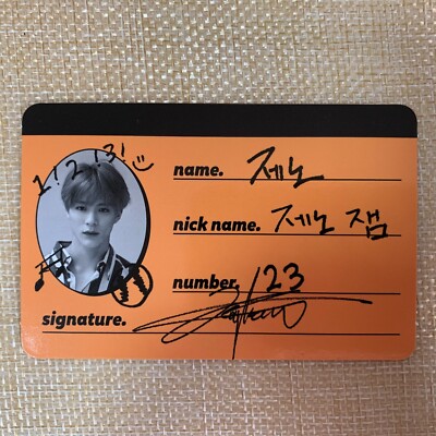 NCT DREAM ジェノ we go up トレカ バインダー トレカ NCT Dream JENO [ WE GO UP ] Official CREW CARD Photocard