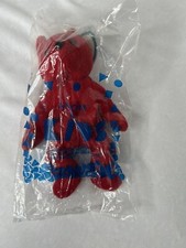 Vintage Avon Full O  Beans Plush Cody The Bear Red February New 1999 Beanbag