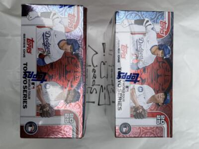 x2 2025 Topps Baseball Series 1 MLB World Tour Tokyo Series