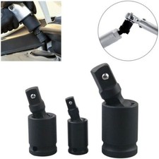 Air Impact Wobble Socket Adapter 1/2 3/8 1/4 360-Degree Swivel Knuckle Joint