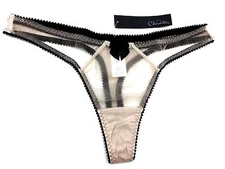 Love Claudette Dessous Thong Bikini Panty Briefs Panties Lingerie Blondie Black