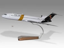 Boeing 727-200 Advanced Sol Air Desk Wood Airplane New Model Small Scale 1/130