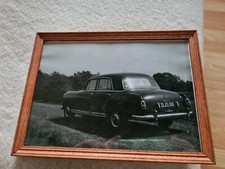   vintage merceds 200 sl  pair of framed black and white photos 
