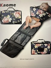Kaome Baby Portable Changing Pad With Barrier