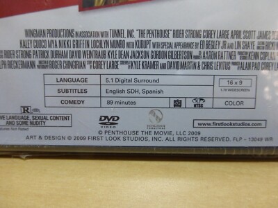 The Penthouse (DVD, 2010) Widescreen Kaley Cuoco Mya Kurupt