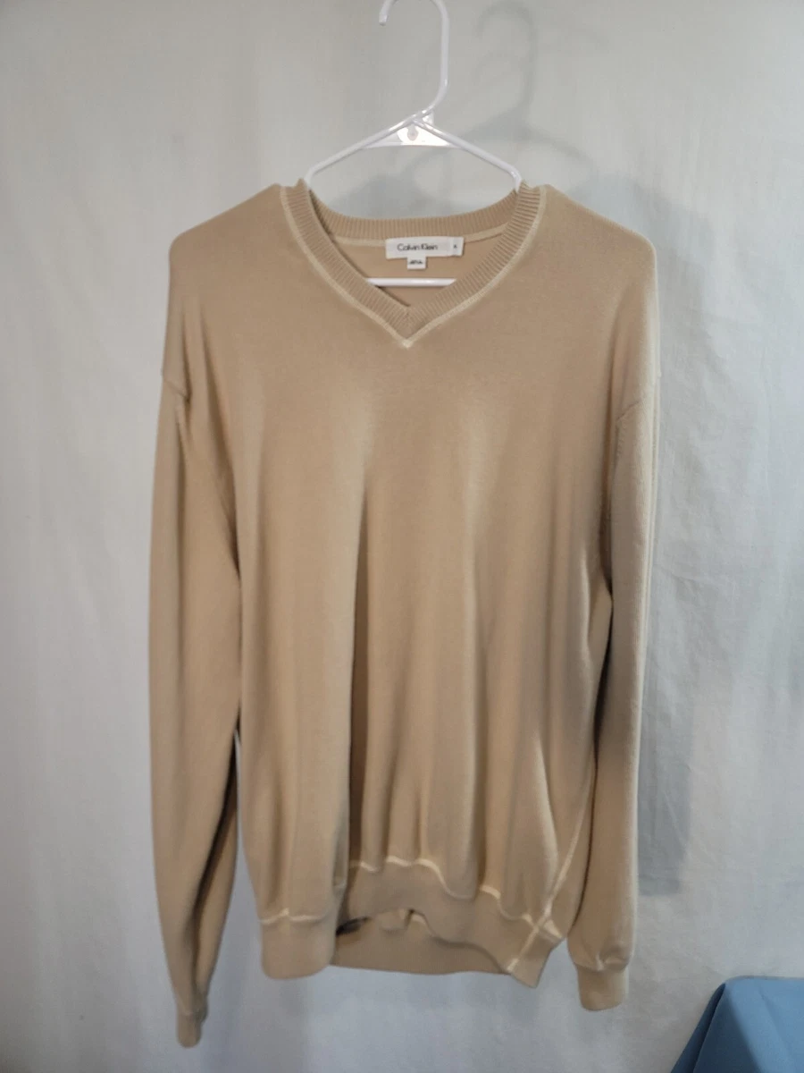 Calvin klein sweater beige new arrivals