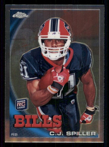 2010 Topps Chrome #C120A C.J. Spiller RC - Bild 1 von 2