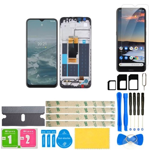 For Nokia G20 TA-1336 OEM LCD Display Touch Screen Digitizer Assembly + Frame - Picture 6 of 9