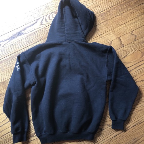 St. Jude End Childhood Cancer Youth Black sweatshirt, Size M EUC - Picture 6 of 6