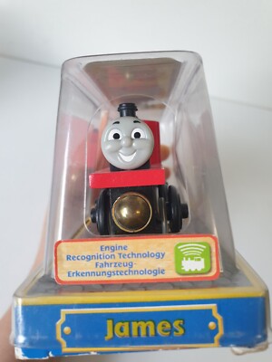 Thomas und seine freunde Lokomotive James Neu Selten Holzeisenbahn 