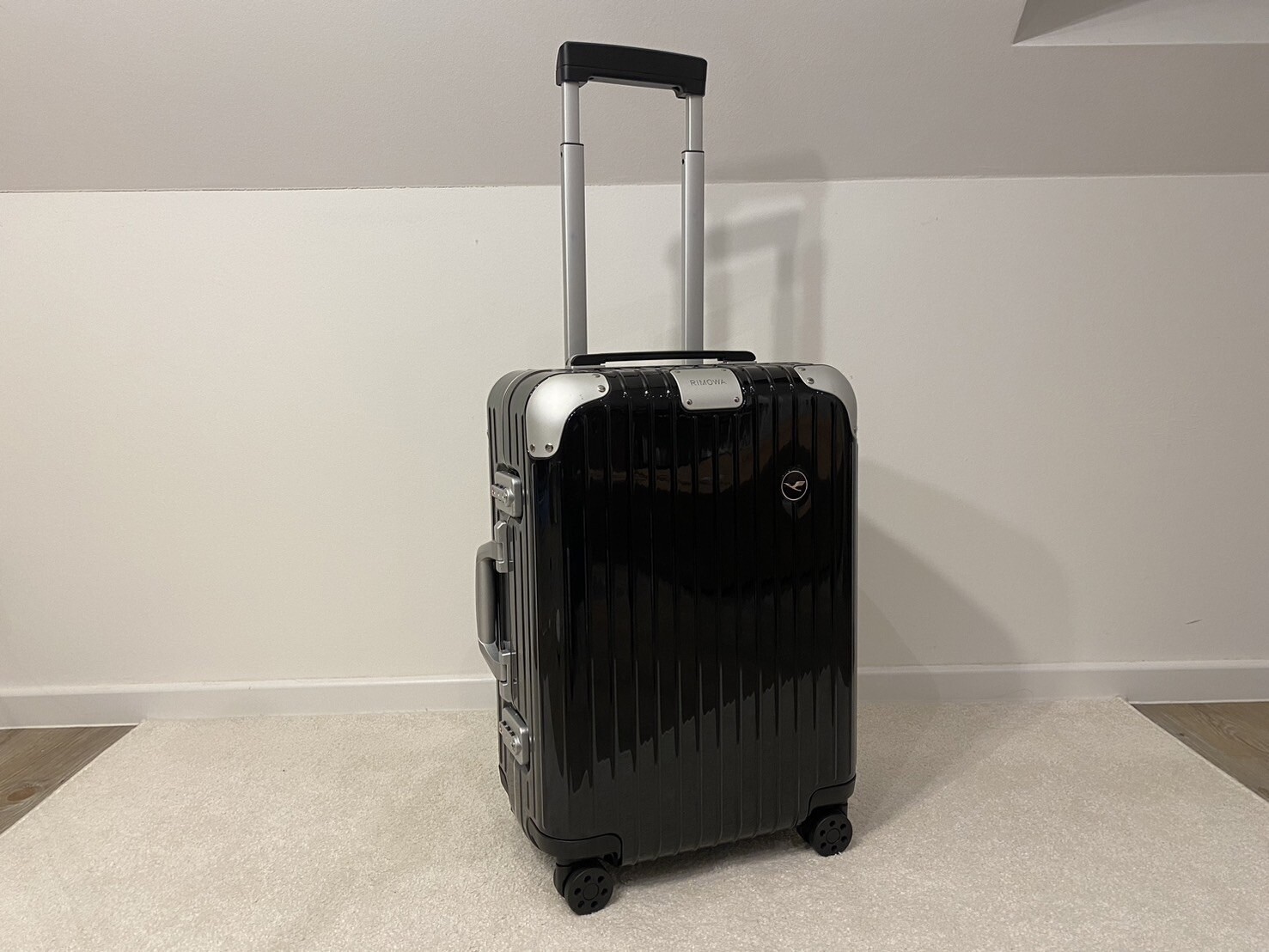 RIMOWA Lufthansa Hybrid Cabin schwarz eBay