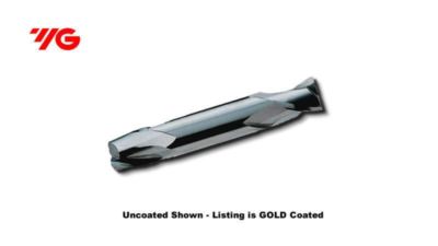1/2 Dia CARBIDE 4 FLUTE Double End Finishing Square Coated END MILL YG-EM33593TN
